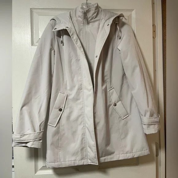 HFX Performance Jacket Women's Hooded Water Wind Resistant size Medium - Picture 2 of 12